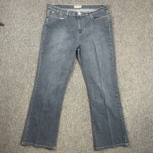 Old Skool Y2K Embroidered Bootcut Jeans 20 Ramie Cotton Blend Tribal McBling
